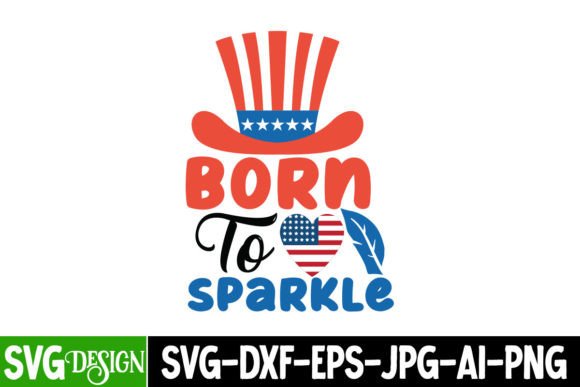 Born to Sparkle SVG: Graphics for T-Shirt Designs
