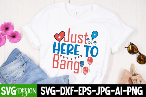 Just Here to Bang: Bold Graphics for T-Shirt Designs