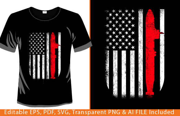 Submarine USA Flag Submariner T-Shirt: A Designer's Review