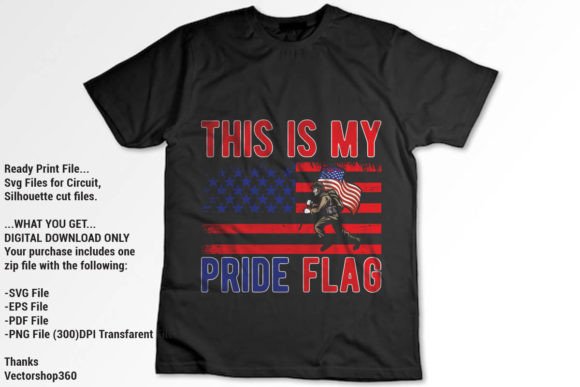 This is My Pride Flag: Graphics for T-Shirt Designs