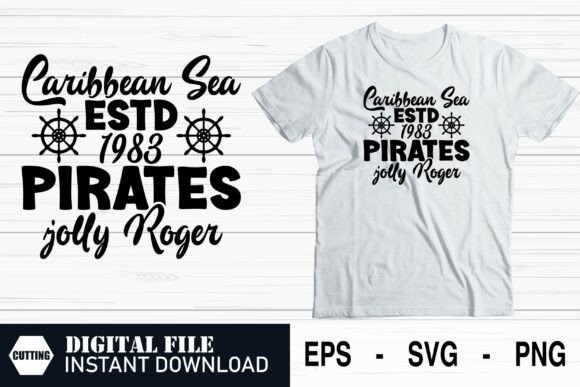 Vintage Pirate Flag Graphics & Freebies Review