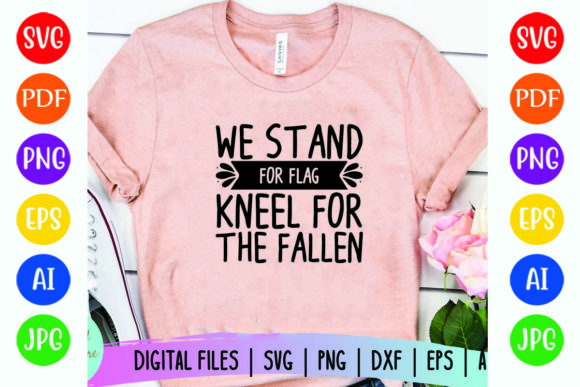We Stand for Flag Graphics: Bold T-Shirt Designs